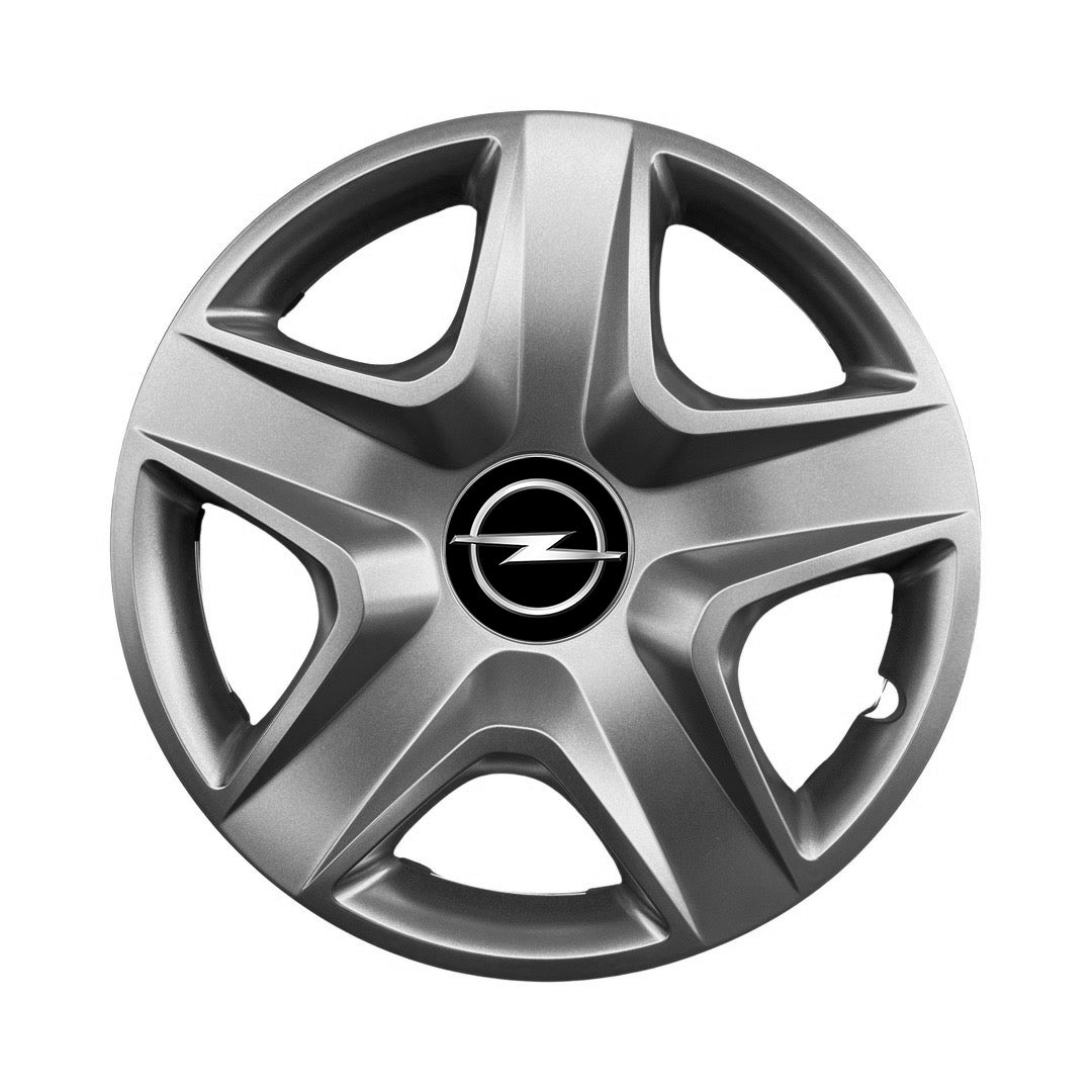Set 4 capace roti potrivite jantelor de 16 inch compatibile OPEL Astra,Corsa,Meriva,Tigra,Agila,Vivaro,Zafira,Combo,Vectra,Model-418
