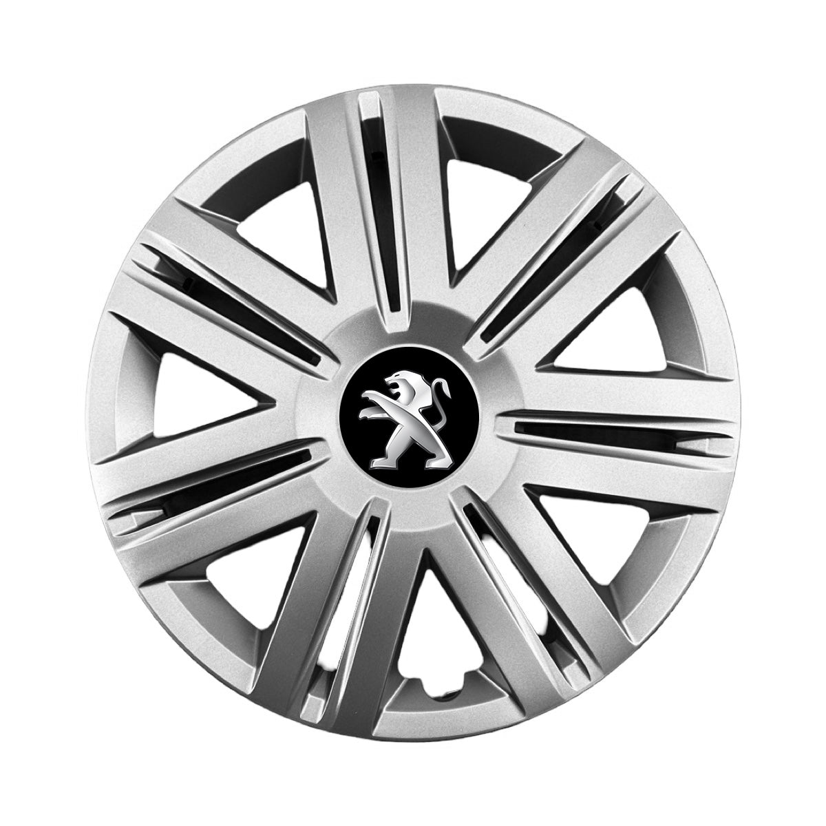 Set 4 capace roti potrivite jantelor de 14 inch compatibile Peugeot, Model - 203
