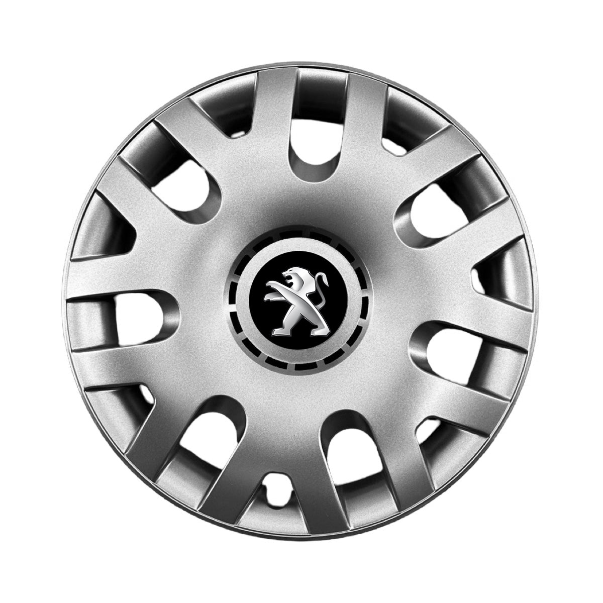 Set 4 capace roti potrivite jantelor de 14 inch compatibile Peugeot, Model - 204