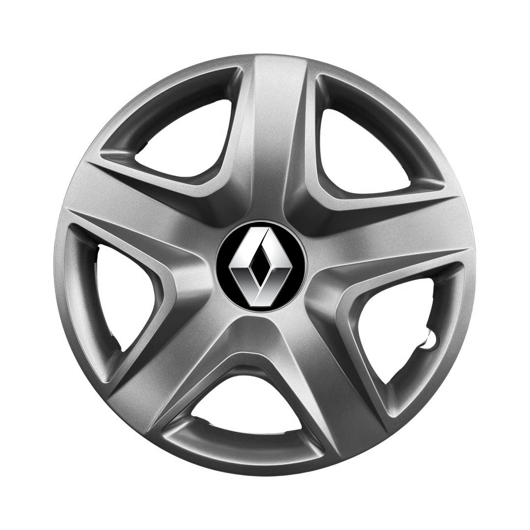 Set 4 capace roti potrivite jantelor de 15 inch compatibile RENAULT Megane,Clio.Talisman,Espace,Kangoo,Laguna,Fluence,Captur,Scenic,Trafic,Twingo,Model-340