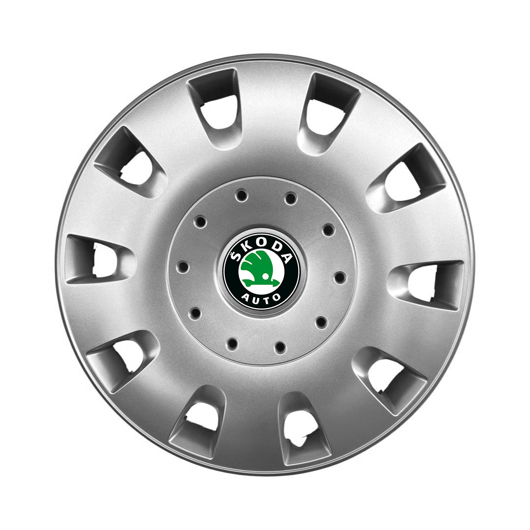 Set 4 capace roti potrivite jantelor de 14 inch compatibile SKODA Fabia ,Octavia I,II,III ,Roomster, Felicia ,Rapid ,Superb, Yeti Model-209