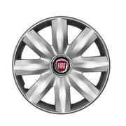Set 4 capace roti potrivite jantelor de 14 inch compatibile Fiat, Model - 221