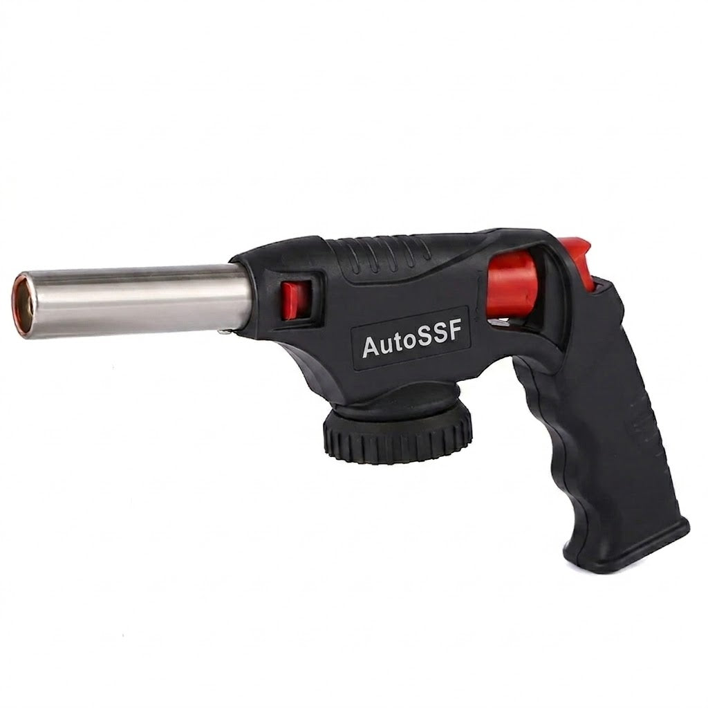 Arzător camping cu aprindere automată + butelie gaz 220 g