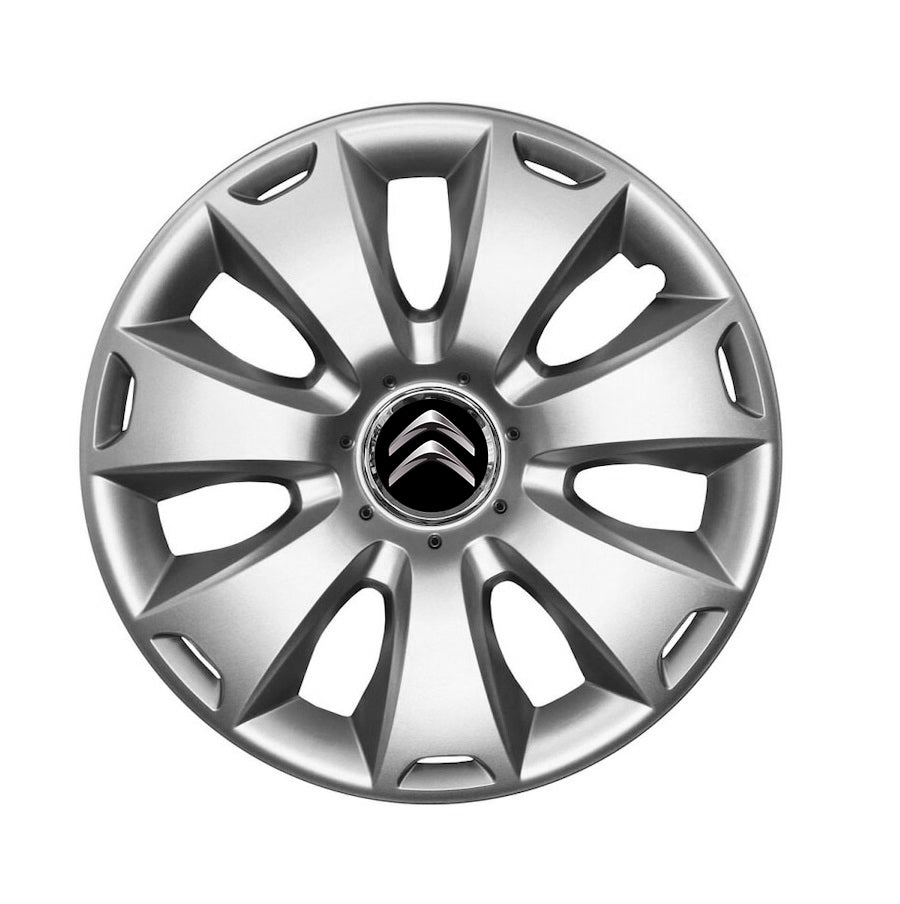 Set 4 capace roti potrivite jantelor de 16 inch compatibile Citroen, Model - 417