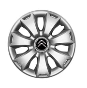 Set 4 capace roti potrivite jantelor de 16 inch compatibile Citroen, Model - 417