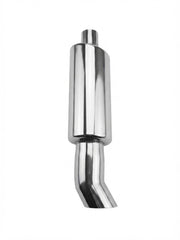 Tobă Sport Universală Auto – Full Chrome (Slash Cut / Turn Down), AutoSSF