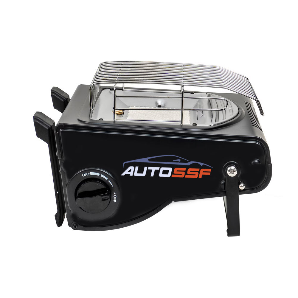 Pachet incalzitor si arzator portabil AutoSSF® pentru camping, aprindere piezo plus 4 butelii, 410ml