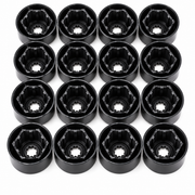 Set 20 Capace pentru Prezoane 17 mm, Compatibile VW, Audi, Skoda, Cheie Extractoare, Negru