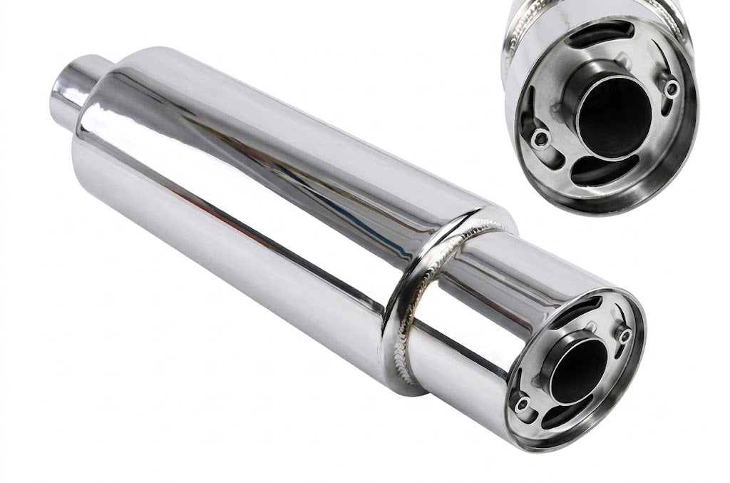 Tobă Sport Universală Auto si Moto cu Silencer Reglabil, AutoSSF