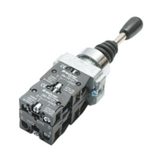 Comutator Joystick Industrial cu 4 Direcții, Revenire Automată cu Arc, 4NO, 10A, 400V
