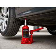 Cric Hidraulic cu 2 Pistoane, Capacitate 4 Tone, Piston Telescopic Dublu, 130–330 mm, AutoSSF®