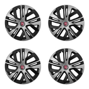 Set 4 capace 15 inch, Grafit Raven II, compatibil cu gama auto FIAT, bi-color