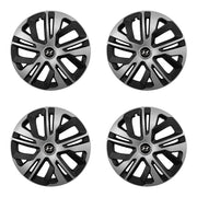Set 4 capace 16 inch // Grafit Raven II, compatibil cu gama auto HYUNDAI,bi-color
