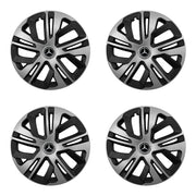 Set 4 capace 16 inch // Grafit Raven II, compatibil cu gama auto MERCEDES ,bi-color