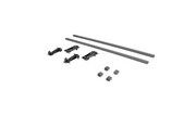 Set 2 bare transversale metalice pentru portbagaj, RB-212, compatibile cu plafon tip streasina
