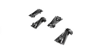Set 2 bare transversale metalice pentru portbagaj, RB-212, compatibile cu plafon tip streasina