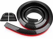 Eleron Auto Universal M Design, Aspect Carbon, Cauciuc Flexibil, Bandă Adezivă 3M, pentru Portbagaj, 145 x 4,5 x 2 cm, L Size