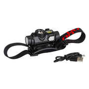Lanternă Frontală LED AutoSSF XPG + COB, Senzor de Mișcare, Acumulator 1200 mAh, USB
