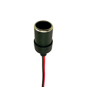 Mufa bricheta 12V, tip mama, 15A, lungime 30 cm, universal, cablu 2x1.5 mm