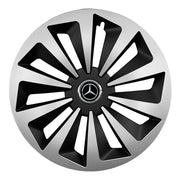 Set 4 capace 15 inch // Grafit FOX, compatibil cu gama auto Mercedes, bi-color