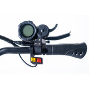 Trotineta Electrica OBARTER D5, Motor 5000W, Autonomie 120 km, Viteza 70 km/h, Acumulator 48V 35AH, Tractiune 2X2, Roti 12 inch, Pliabila, Ideala pentru Glovo/Tazz/Bolt, Negru