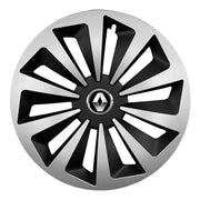 Set 4 capace 15 inch // Grafit FOX, compatibil cu gama auto Renault, bi-color