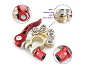 Set 2 Terminale pentru Baterie Auto, Conectori pentru Baterie, 12V, Dimensiuni Standard, Rezistenta la Coroziune