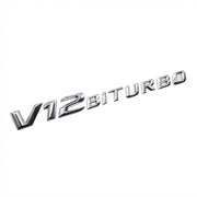 Emblema V12 Biturbo pentru aripa Mercedes-Benz