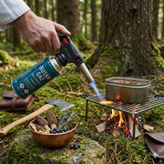 Arzător camping cu aprindere automată + butelie gaz 220 g