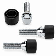 Set 20 Capace pentru Prezoane 17 mm, Compatibile VW, Audi, Skoda, Cheie Extractoare, Negru