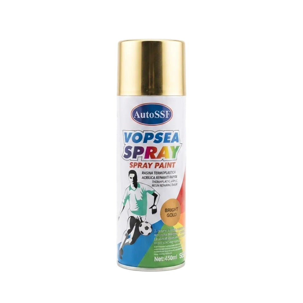 Spray vopsea universal, culoare AURIU METALIC, cantitate 400ml