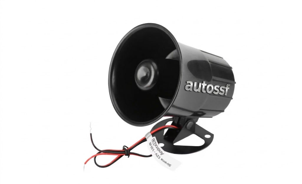 Sirena auto 12V, AutoSSF, 20W, sunet puternic, 6 tonuri