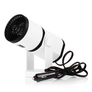 Aeroterma Auto ,Functie INCALZIRE/RACIRE , Alb/Negru ,Reglabila ,150W