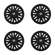 Set 4 capace roti potrivite jantelor de 16 inch compatibile ALFA ROMEO, Model -412 Black