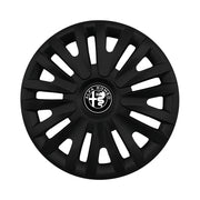 Set 4 capace roti potrivite jantelor de 16 inch compatibile ALFA ROMEO, Model -412 Black