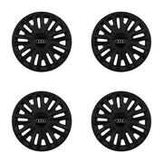 Set 4 capace roti potrivite jantelor de 16 inch compatibile AUDI, Model - 412 Black