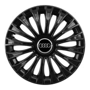 Set 4 capace 16 inch // DINO, compatibil cu gama auto AUDI,negru