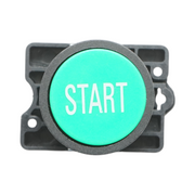 Buton Comandă START Industrial, Verde, cu Revenire Automată, Contact 1NO Normal Deschis, 400V, 10A, Seria LAY5