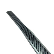 Banda CARBON+CROM,pentru prag,portbagaj cu AUTOADEZIV 3M ,UNIVERSALA,de calitate SUPERIOARA