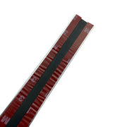 Banda CARBON+ROSU ,pentru prag,portbagaj cu AUTOADEZIV 3M ,UNIVERSALA,de calitate SUPERIOARA