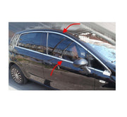 Banda / ornament protectie exterior auto cu dublu adeziv ,decor ABS elastic cromat gros ,17mm