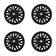 Set 4 capace roti potrivite jantelor de 16 inch compatibile BMW, Model - 412 Black