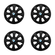 Set 4 capace roti potrivite jantelor de 15 inch compatibile BMW, Model - 316 Black Edition