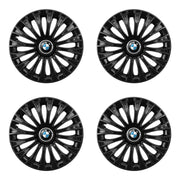 Set 4 capace 15 inch // DINO, compatibil cu gama auto BMW,negru