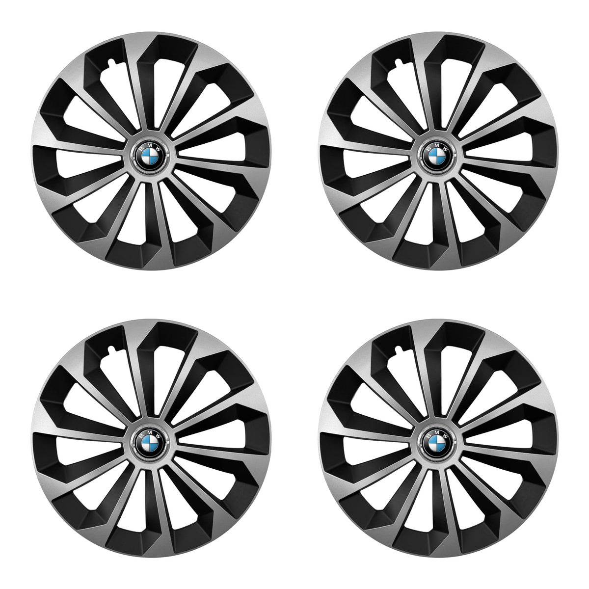 Set 4 capace 16 inch // Grafit FAME II, compatibil cu gama auto BMW,bi-color