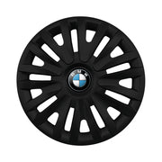 Set 4 capace roti potrivite jantelor de 16 inch compatibile BMW, Model - 412 Black