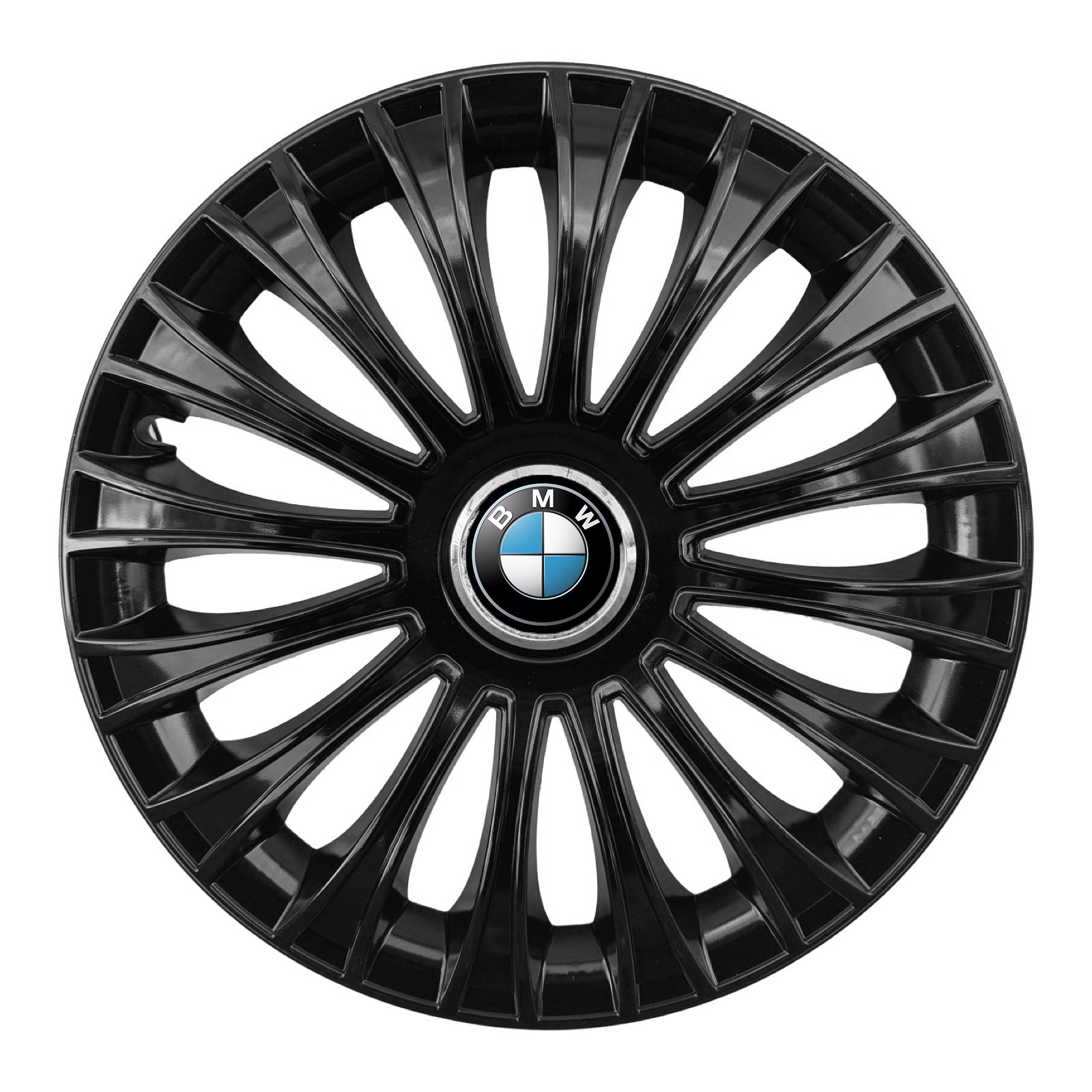 Set 4 capace 16 inch // DINO, compatibil cu gama auto BMW,negru