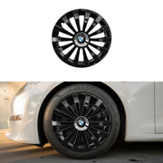 Set 4 capace 16 inch // MERIDIAN, compatibil cu gama auto BMW,negru