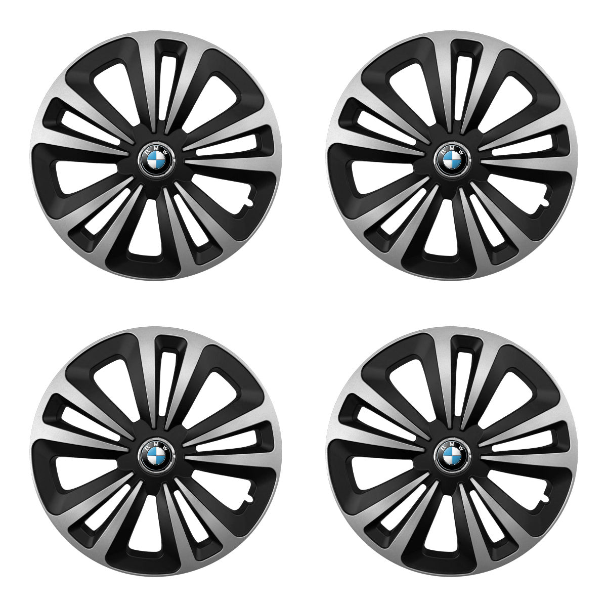 Set 4 capace 15 inch // Grafit TERRA II, compatibil cu gama auto BMW,bi-color