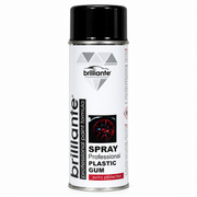 Vopsea Spray Cauciucată Brilliante, Negru, 400 ml, Plastic Gum, Protecție și Acoperire pentru Diverse Suprafețe